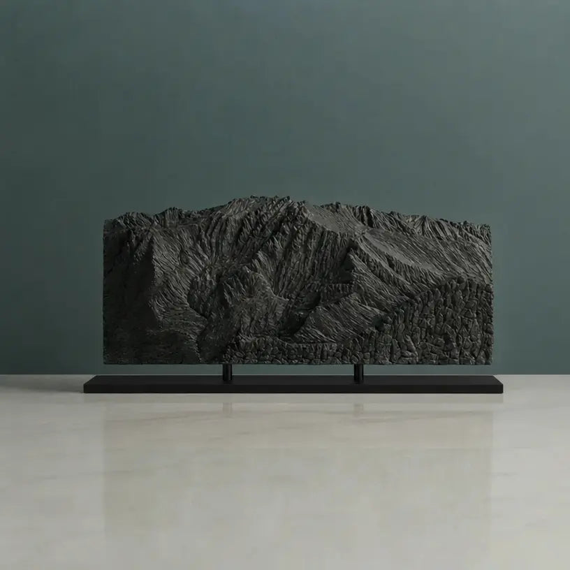 Mount Harvard Sculpture (View from Mount Columbia, Colorado) Sculpted Peaks