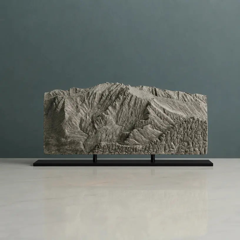 Mount Harvard Sculpture (View from Mount Columbia, Colorado) Sculpted Peaks