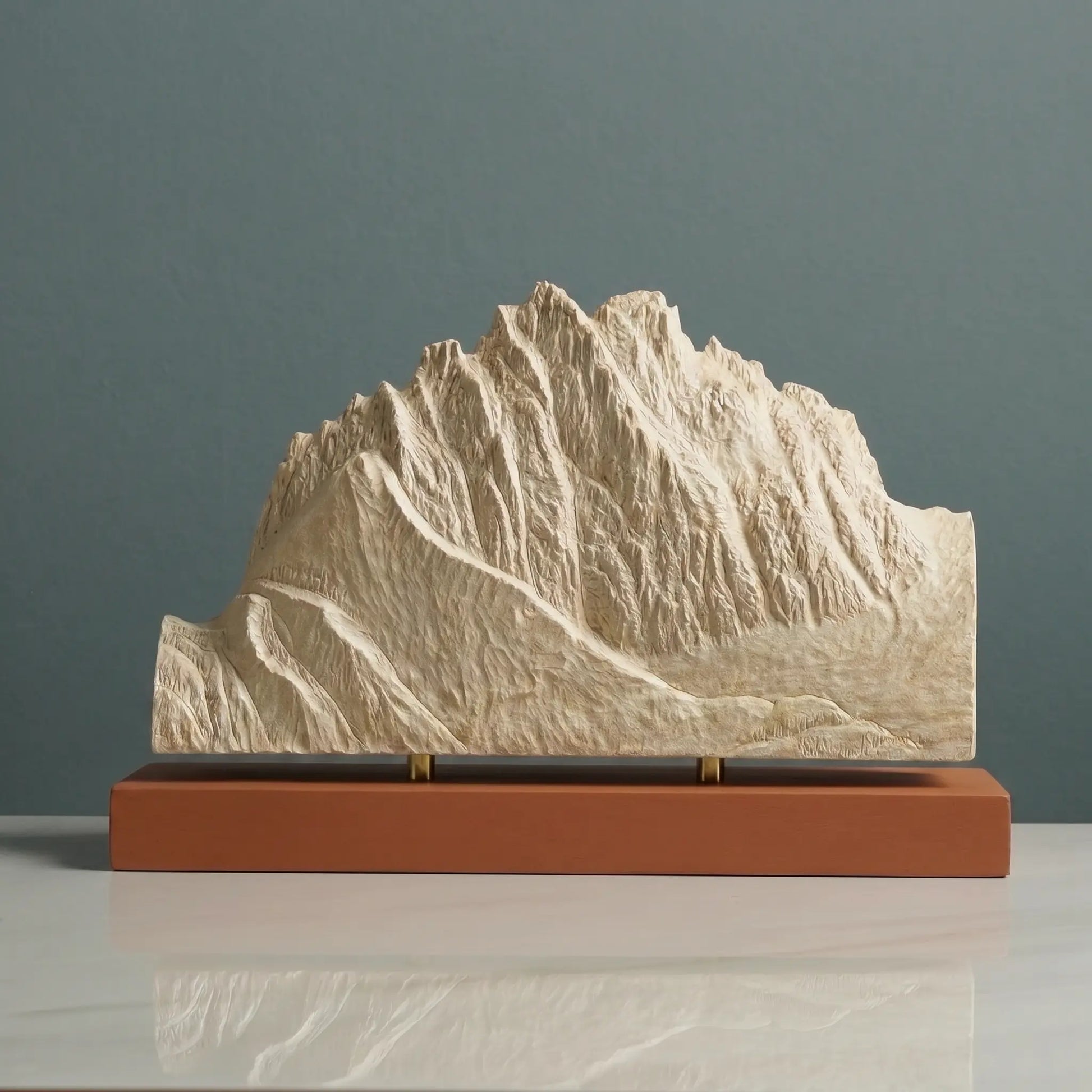 Mount Heyburn Sculpture (View from Stanley, Idaho) Sculpted Peaks