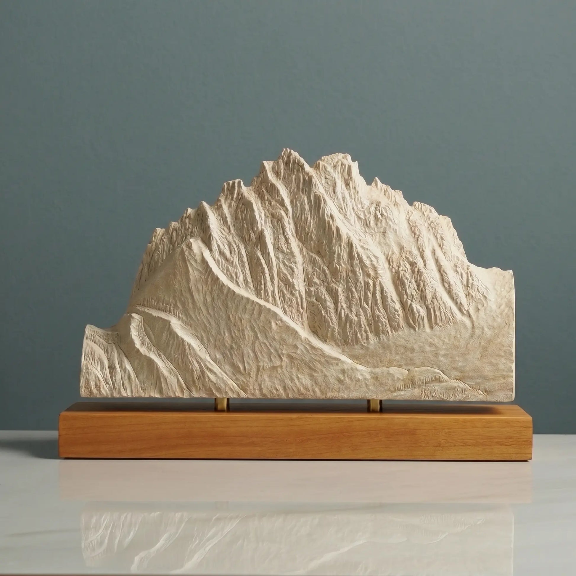 Mount Heyburn Sculpture (View from Stanley, Idaho) Sculpted Peaks