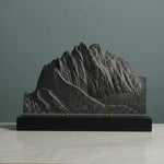 Mount Heyburn Sculpture (View from Stanley, Idaho) Sculpted Peaks