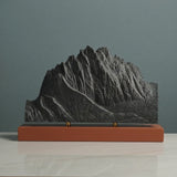 Mount Heyburn Sculpture (View from Stanley, Idaho) Sculpted Peaks