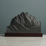 Mount Heyburn Sculpture (View from Stanley, Idaho) Sculpted Peaks