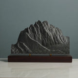 Mount Heyburn Sculpture (View from Stanley, Idaho) Sculpted Peaks