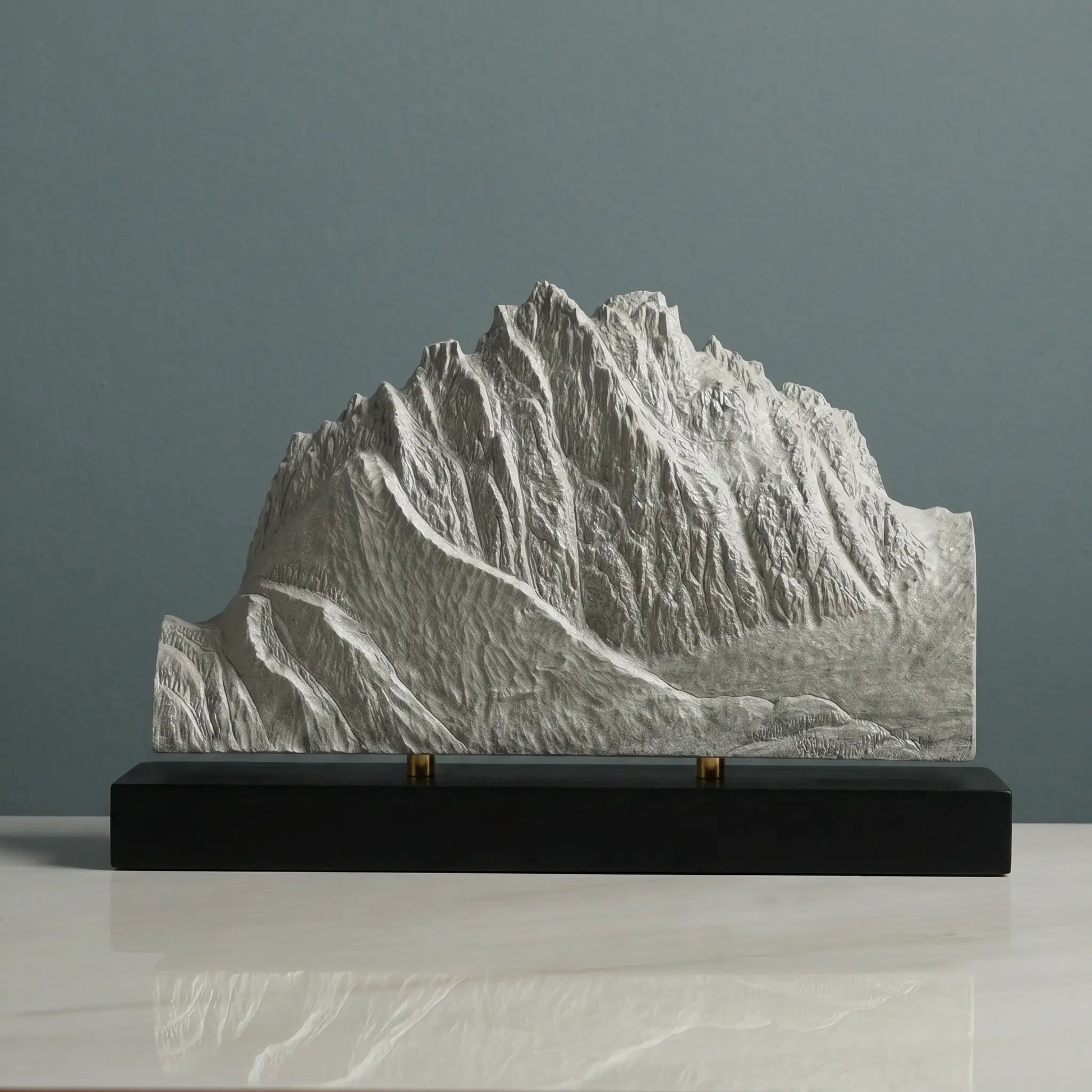 Mount Heyburn Sculpture (View from Stanley, Idaho) Sculpted Peaks
