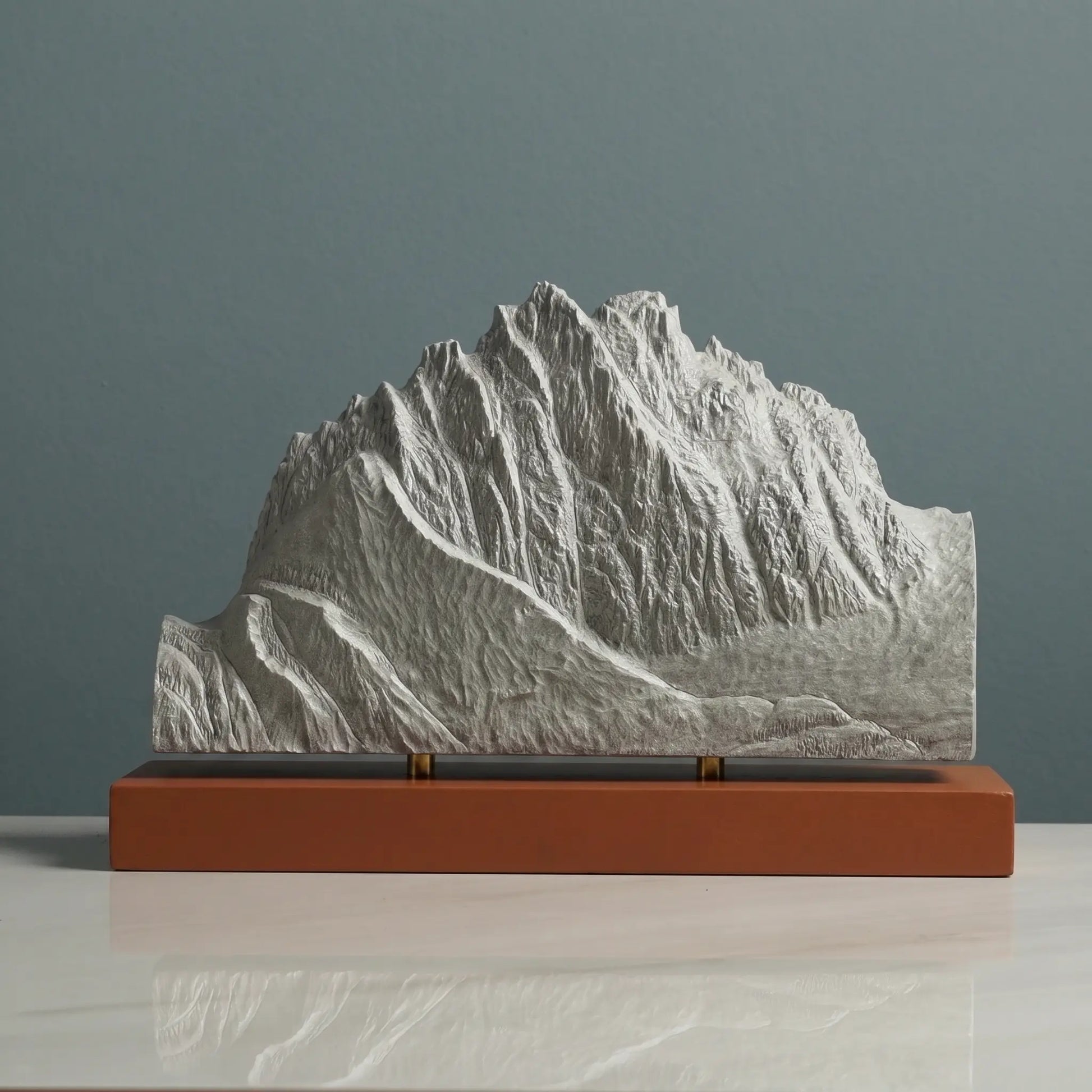 Mount Heyburn Sculpture (View from Stanley, Idaho) Sculpted Peaks