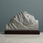 Mount Heyburn Sculpture (View from Stanley, Idaho) Sculpted Peaks