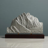 Mount Heyburn Sculpture (View from Stanley, Idaho) Sculpted Peaks