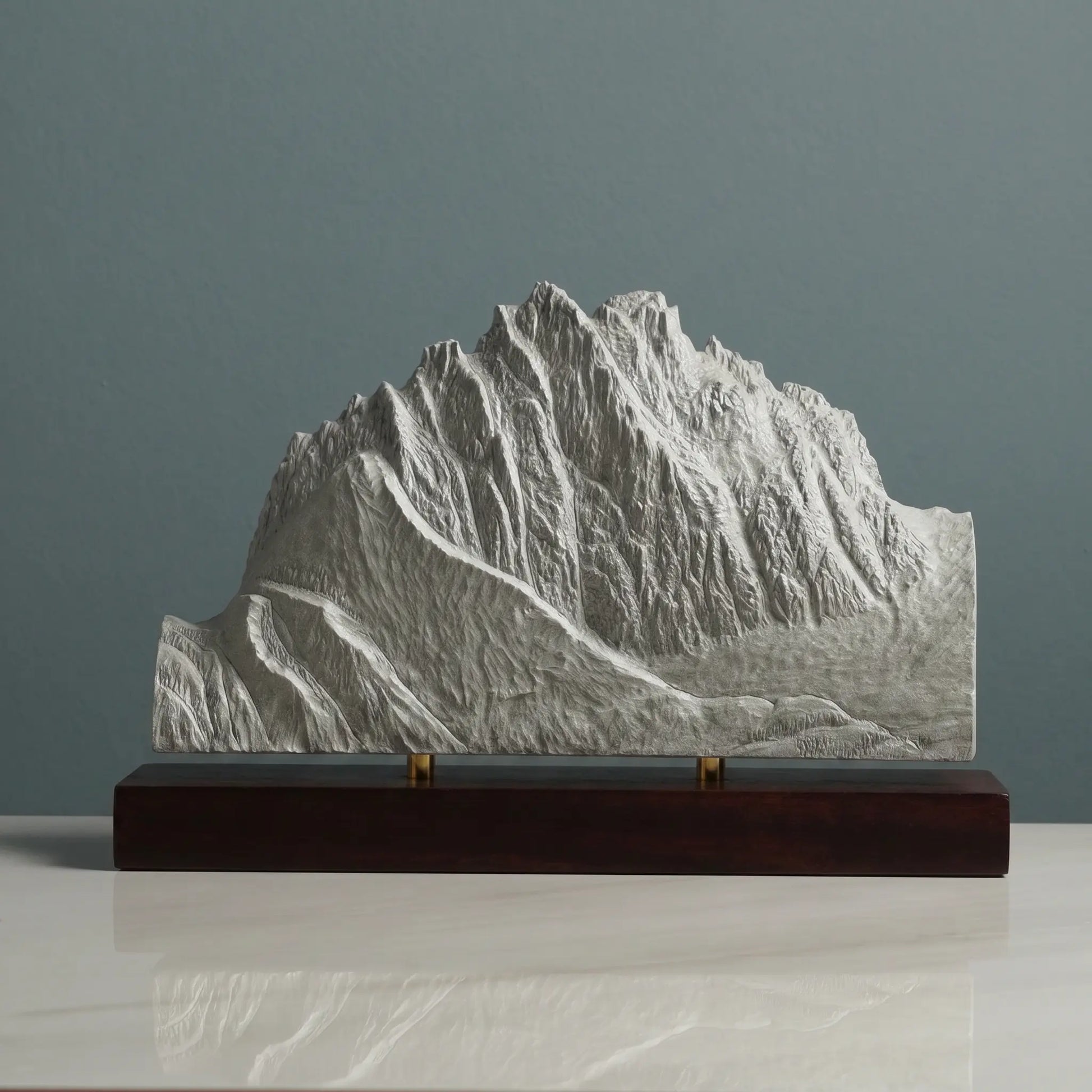 Mount Heyburn Sculpture (View from Stanley, Idaho) Sculpted Peaks