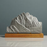 Mount Heyburn Sculpture (View from Stanley, Idaho) Sculpted Peaks