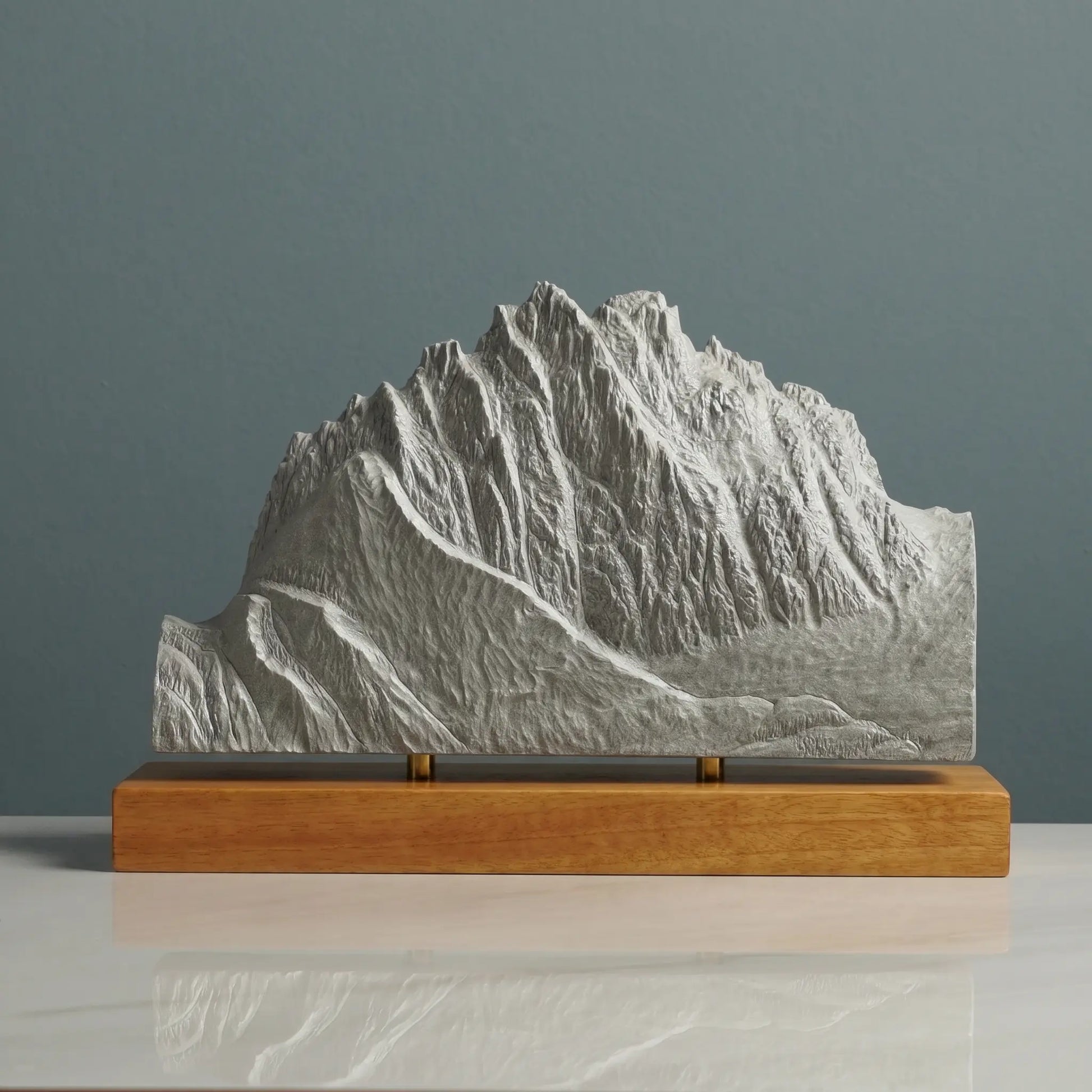 Mount Heyburn Sculpture (View from Stanley, Idaho) Sculpted Peaks