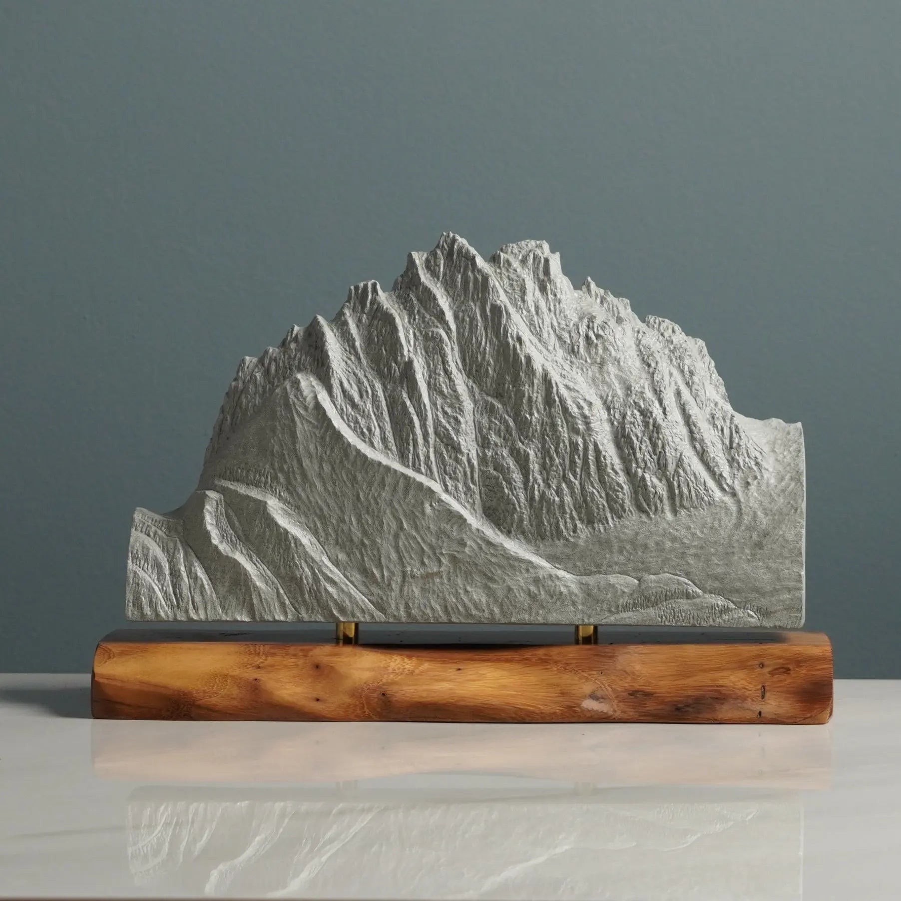 Mount Heyburn Sculpture (View from Stanley, Idaho) Sculpted Peaks