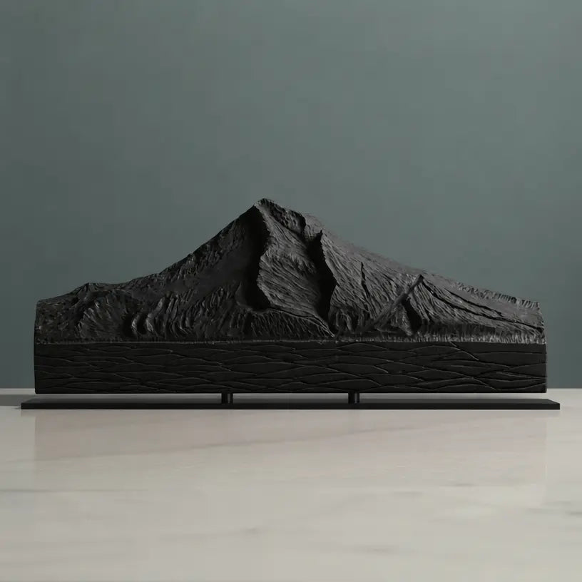 Mount Hood Sculpture (View from Portland, Oregon) Sculpted Peaks