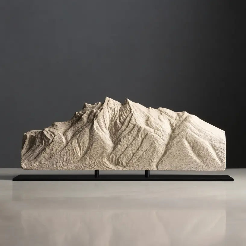 Mount Inglismaldie Sculpture (Banff National Park, Alberta) Sculpted Peaks