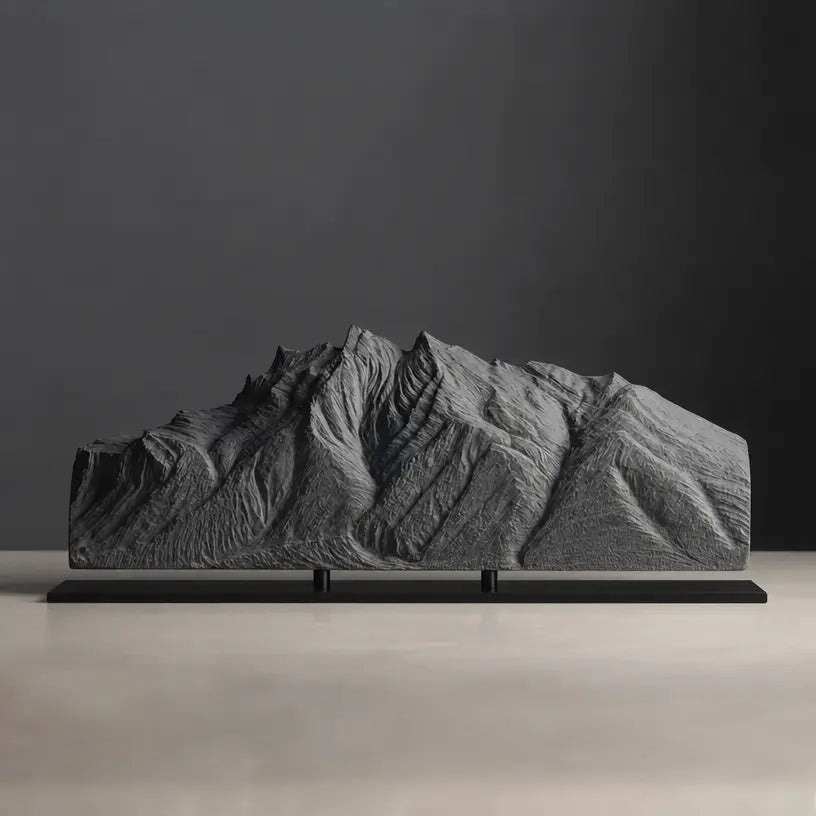 Mount Inglismaldie Sculpture (Banff National Park, Alberta) Sculpted Peaks