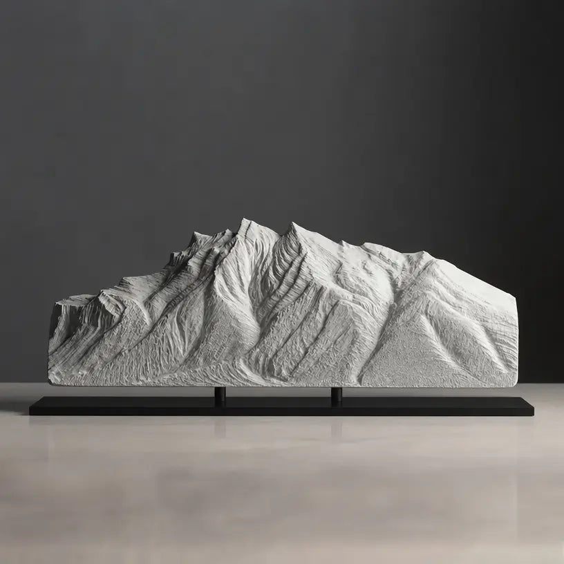 Mount Inglismaldie Sculpture (Banff National Park, Alberta) Sculpted Peaks