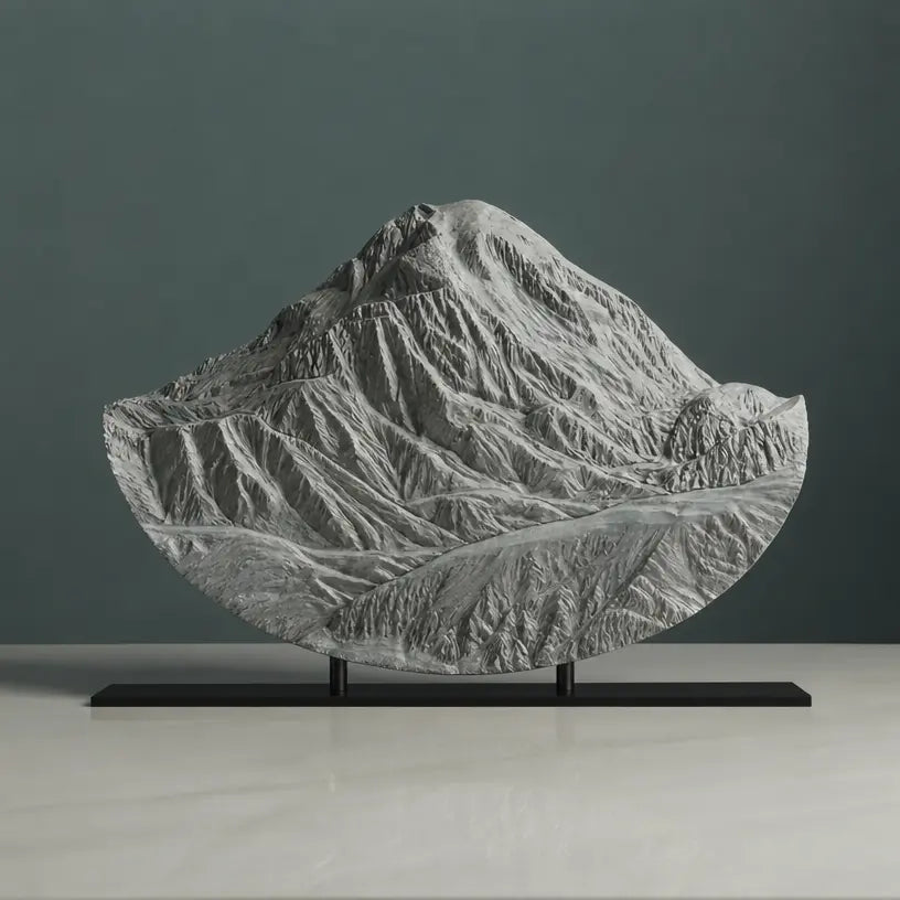 Mount Kazbek Sculpture (Georgia) Sculpted Peaks