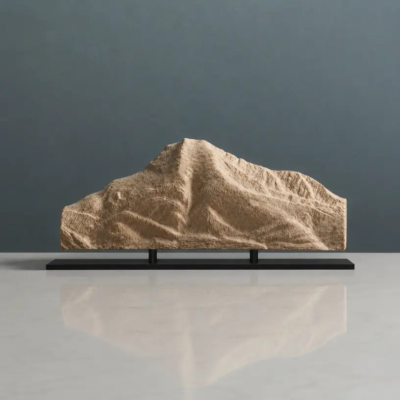 Mount Lindsey Sculpture (South View, Colorado) Sculpted Peaks