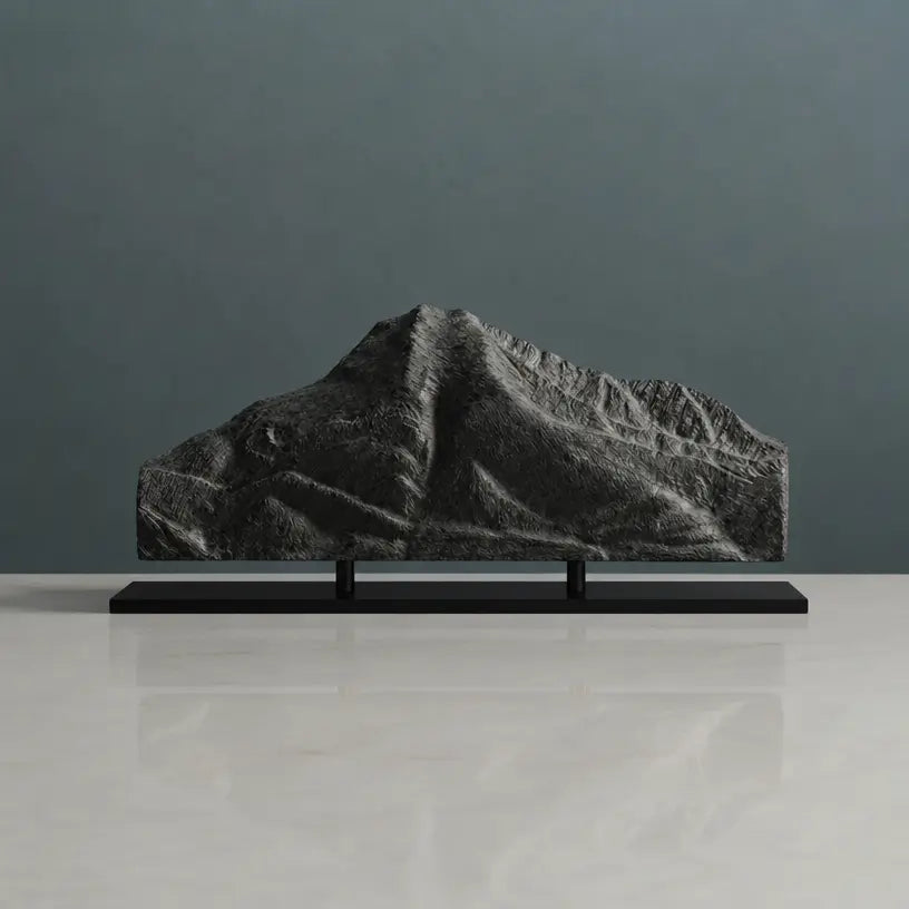 Mount Lindsey Sculpture (South View, Colorado) Sculpted Peaks
