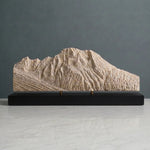 Mount Moran Sculpture (View from Jackson Lake, Wyoming) Sculpted Peaks