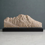 Mount Moran Sculpture (View from Jackson Lake, Wyoming) Sculpted Peaks