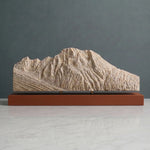 Mount Moran Sculpture (View from Jackson Lake, Wyoming) Sculpted Peaks
