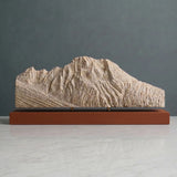 Mount Moran Sculpture (View from Jackson Lake, Wyoming) Sculpted Peaks