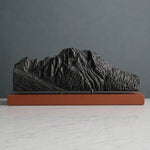 Mount Moran Sculpture (View from Jackson Lake, Wyoming) Sculpted Peaks