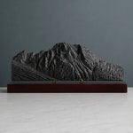 Mount Moran Sculpture (View from Jackson Lake, Wyoming) Sculpted Peaks