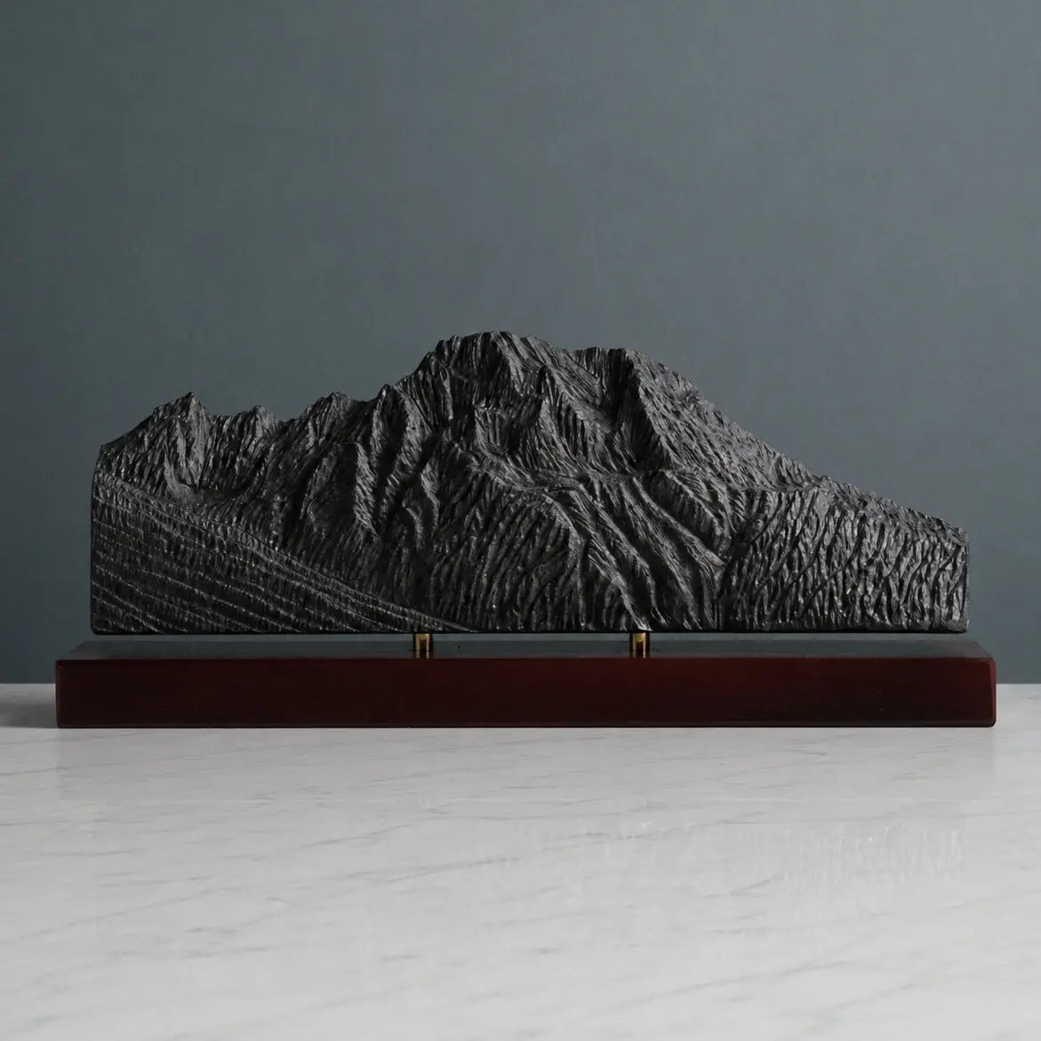 Mount Moran Sculpture (View from Jackson Lake, Wyoming) Sculpted Peaks