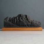 Mount Moran Sculpture (View from Jackson Lake, Wyoming) Sculpted Peaks