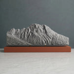Mount Moran Sculpture (View from Jackson Lake, Wyoming) Sculpted Peaks