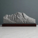 Mount Moran Sculpture (View from Jackson Lake, Wyoming) Sculpted Peaks