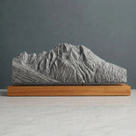 Mount Moran Sculpture (View from Jackson Lake, Wyoming) Sculpted Peaks