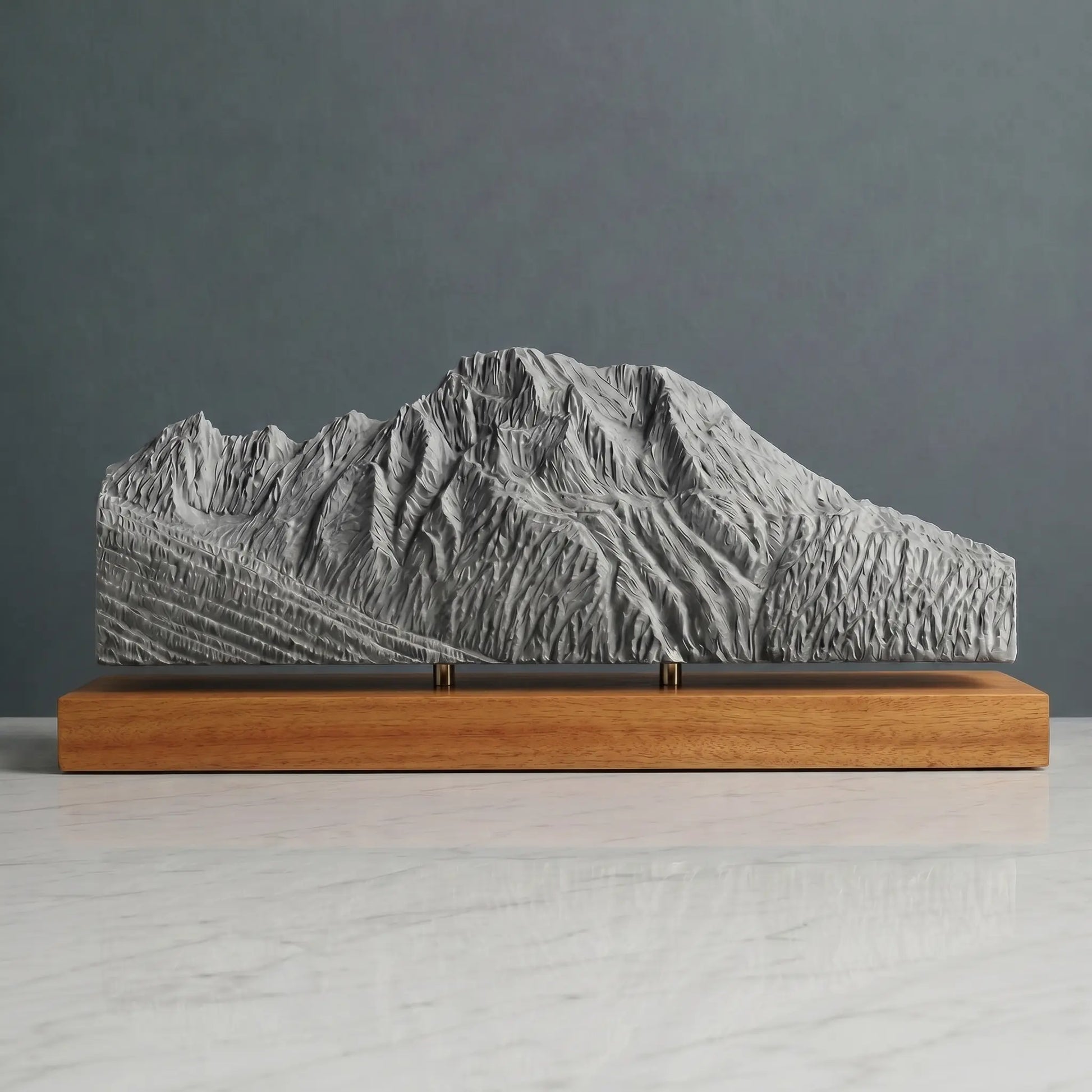 Mount Moran Sculpture (View from Jackson Lake, Wyoming) Sculpted Peaks