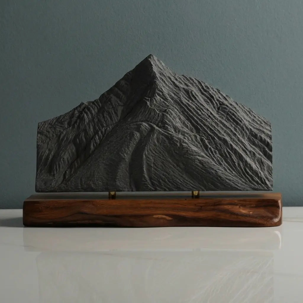 Mount Nebo Sculpture (View from Nebo Loop Trail, Utah) Sculpted Peaks