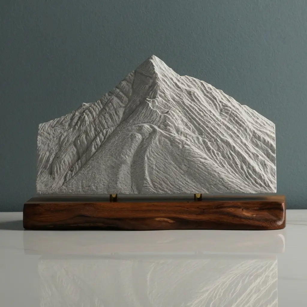 Mount Nebo Sculpture (View from Nebo Loop Trail, Utah) Sculpted Peaks