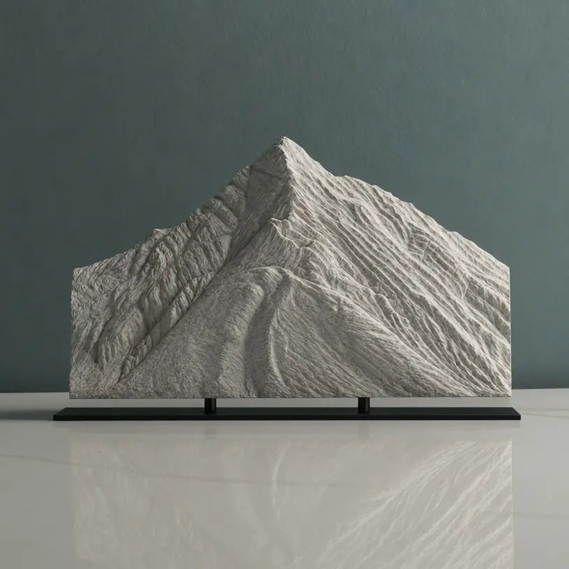 Mount Nebo Sculpture (View from Nebo Loop Trail, Utah) Sculpted Peaks