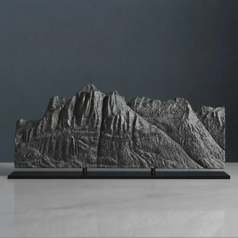 Mount Oberlin Sculpture (Glacier National Park, Montana) Sculpted Peaks