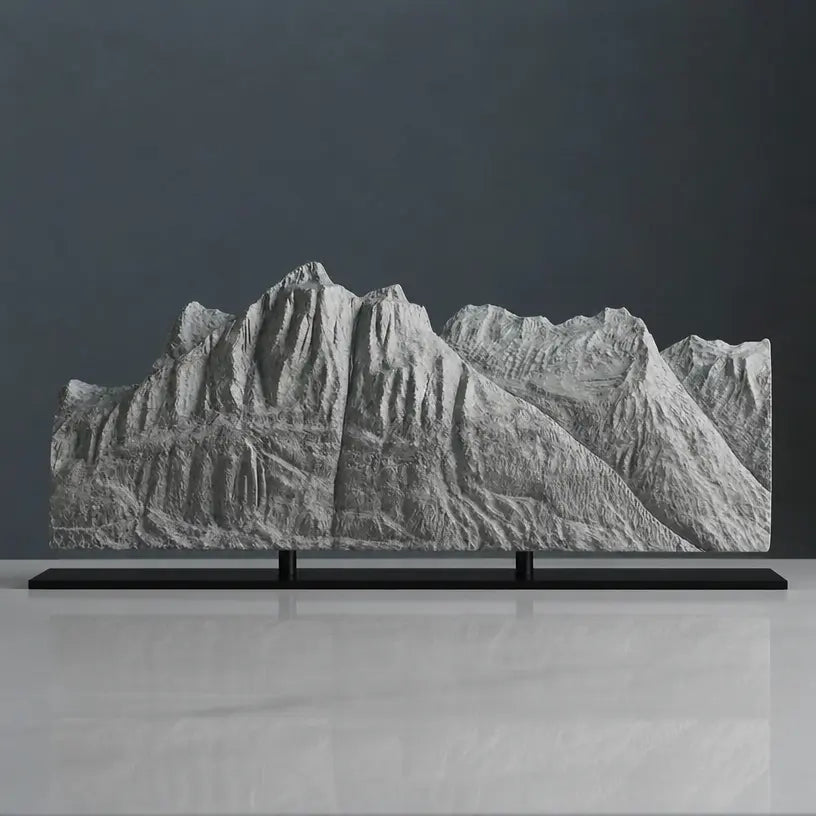 Mount Oberlin Sculpture (Glacier National Park, Montana) Sculpted Peaks
