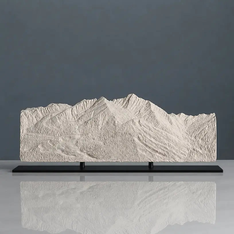 Mount of the Holy Cross Sculpture - Vail Ski Area Sculpted Peaks