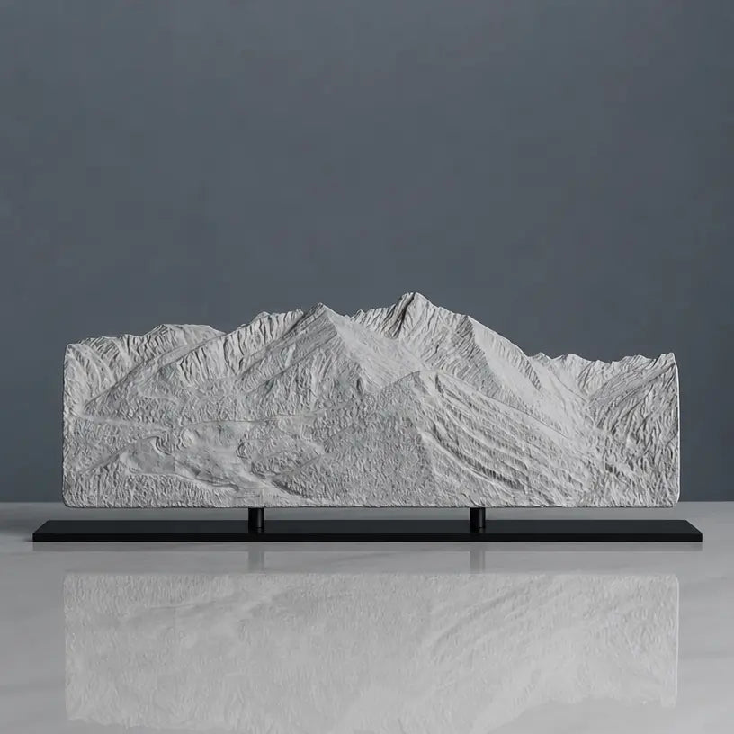Mount of the Holy Cross Sculpture - Vail Ski Area Sculpted Peaks