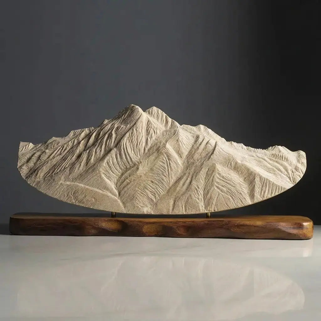 Mount Olympus Sculpture (View from Salt Lake Valley, Utah) Sculpted Peaks