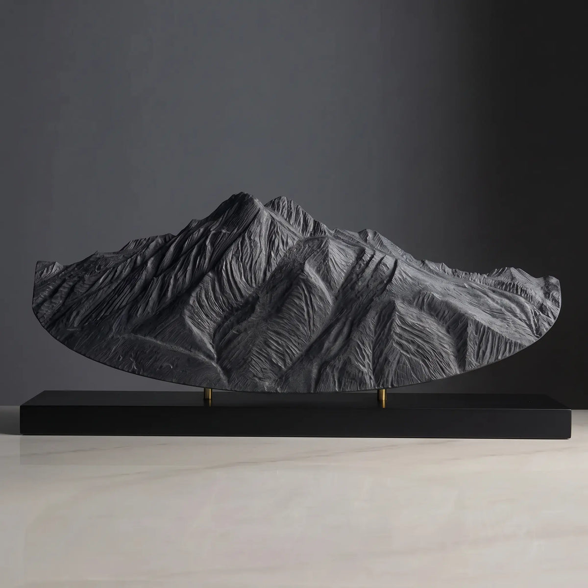 Mount Olympus Sculpture (View from Salt Lake Valley, Utah) Sculpted Peaks