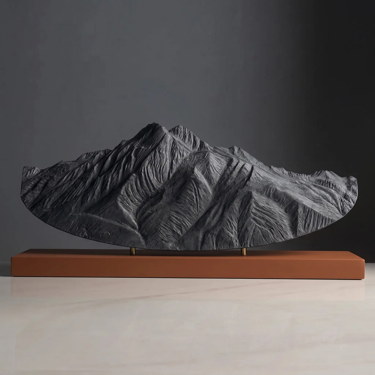 Mount Olympus Sculpture (View from Salt Lake Valley, Utah) Sculpted Peaks