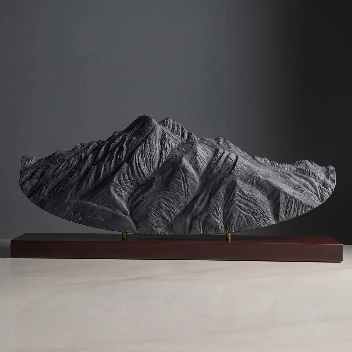 Mount Olympus Sculpture (View from Salt Lake Valley, Utah) Sculpted Peaks