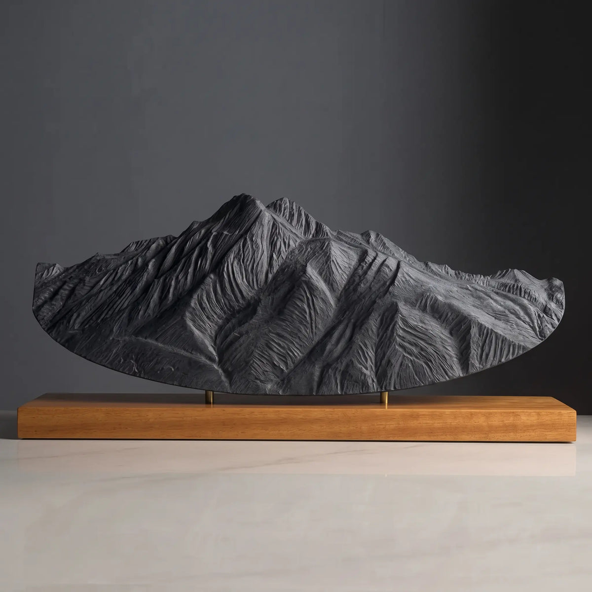 Mount Olympus Sculpture (View from Salt Lake Valley, Utah) Sculpted Peaks