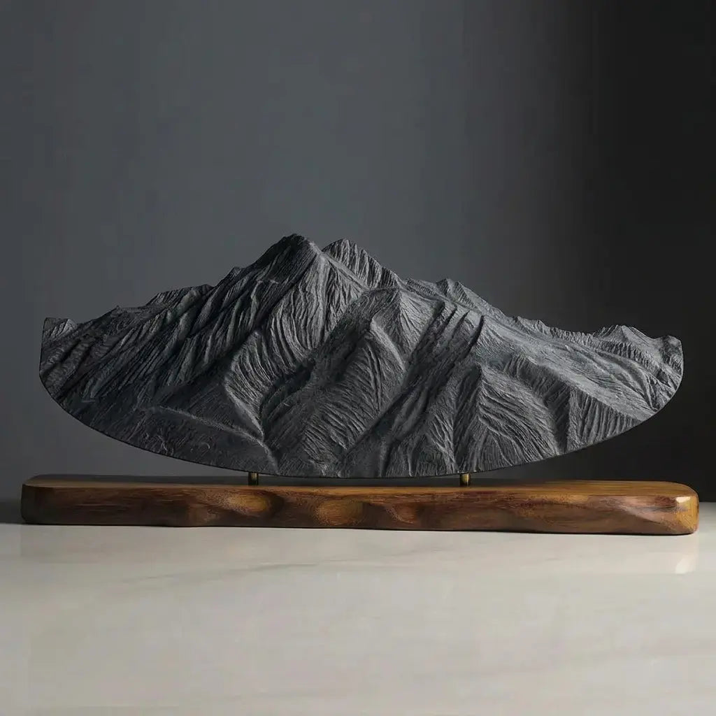 Mount Olympus Sculpture (View from Salt Lake Valley, Utah) Sculpted Peaks