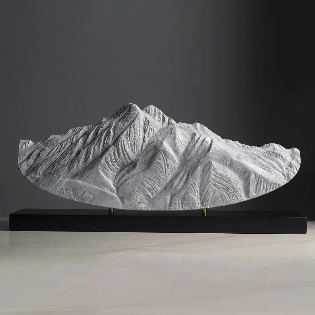 Mount Olympus Sculpture (View from Salt Lake Valley, Utah) Sculpted Peaks