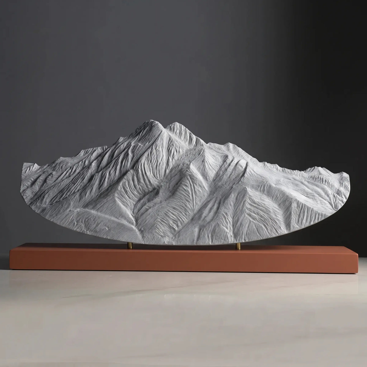 Mount Olympus Sculpture (View from Salt Lake Valley, Utah) Sculpted Peaks